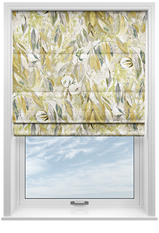 Cottonopolis, Honeydew - Roman Blind